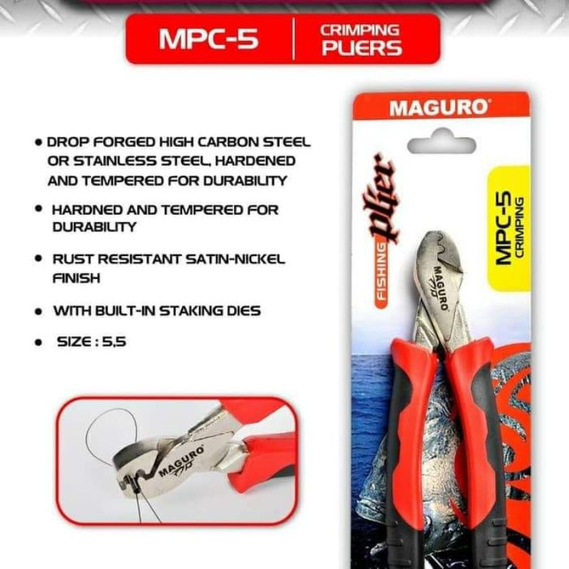 TANG / CRIMPING PLIER MAGURO MPC-5 (Lenght 16cm)