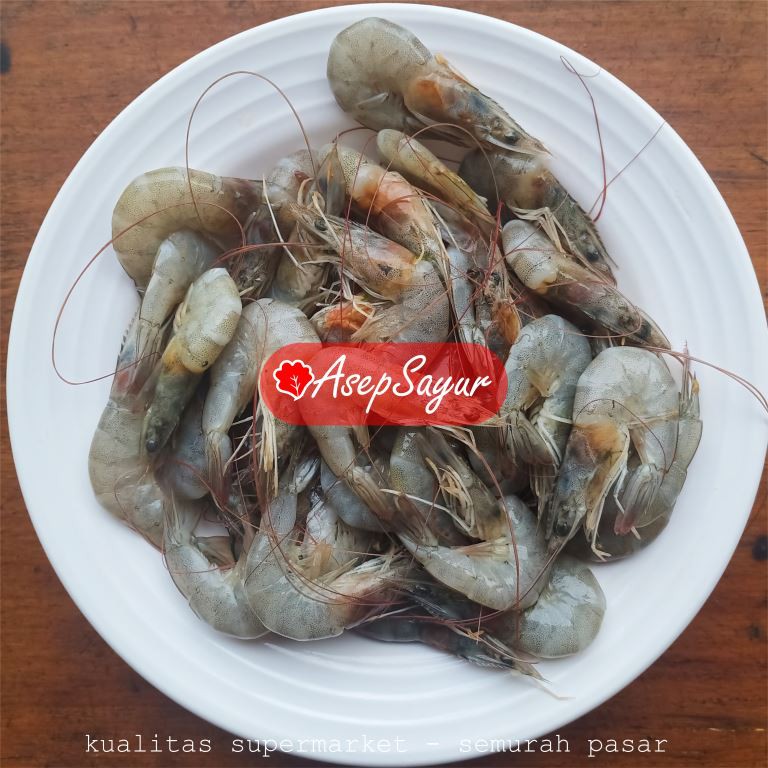 

UDANG SEDANG 500 gr ASEPSAYUR Bandung