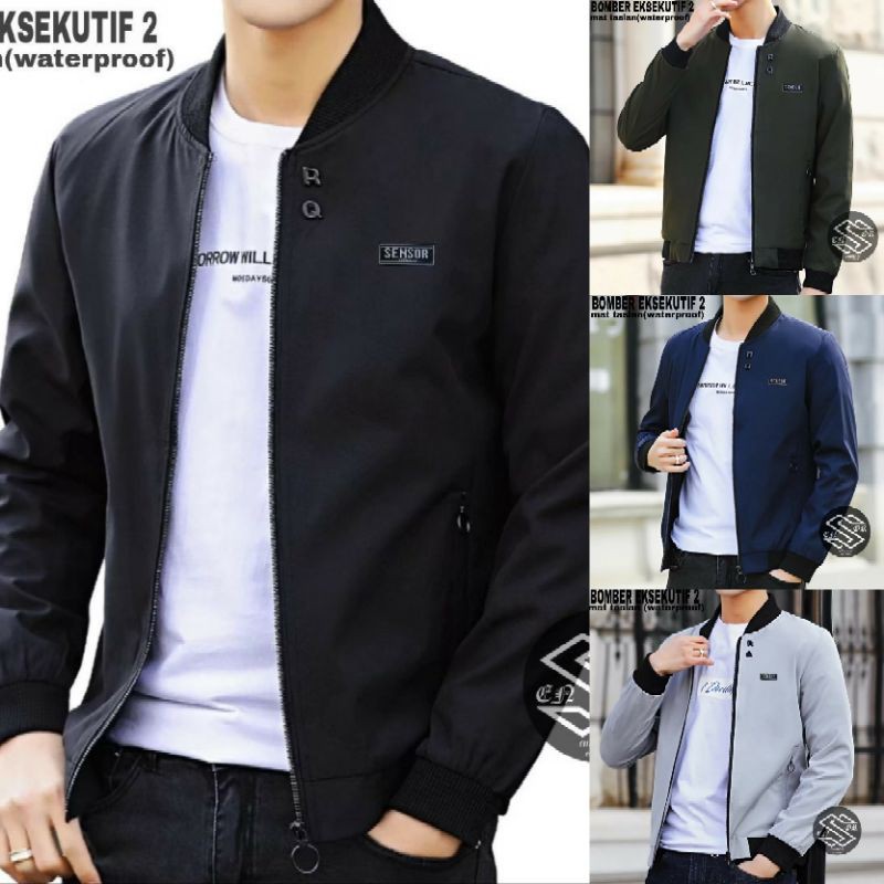 Ink7 Jaket Pria Bomber Eksekutif 2
