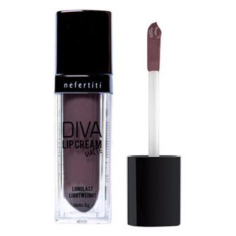 Nefertiti Paris Diva Lip Cream Matte Dark Scarlet