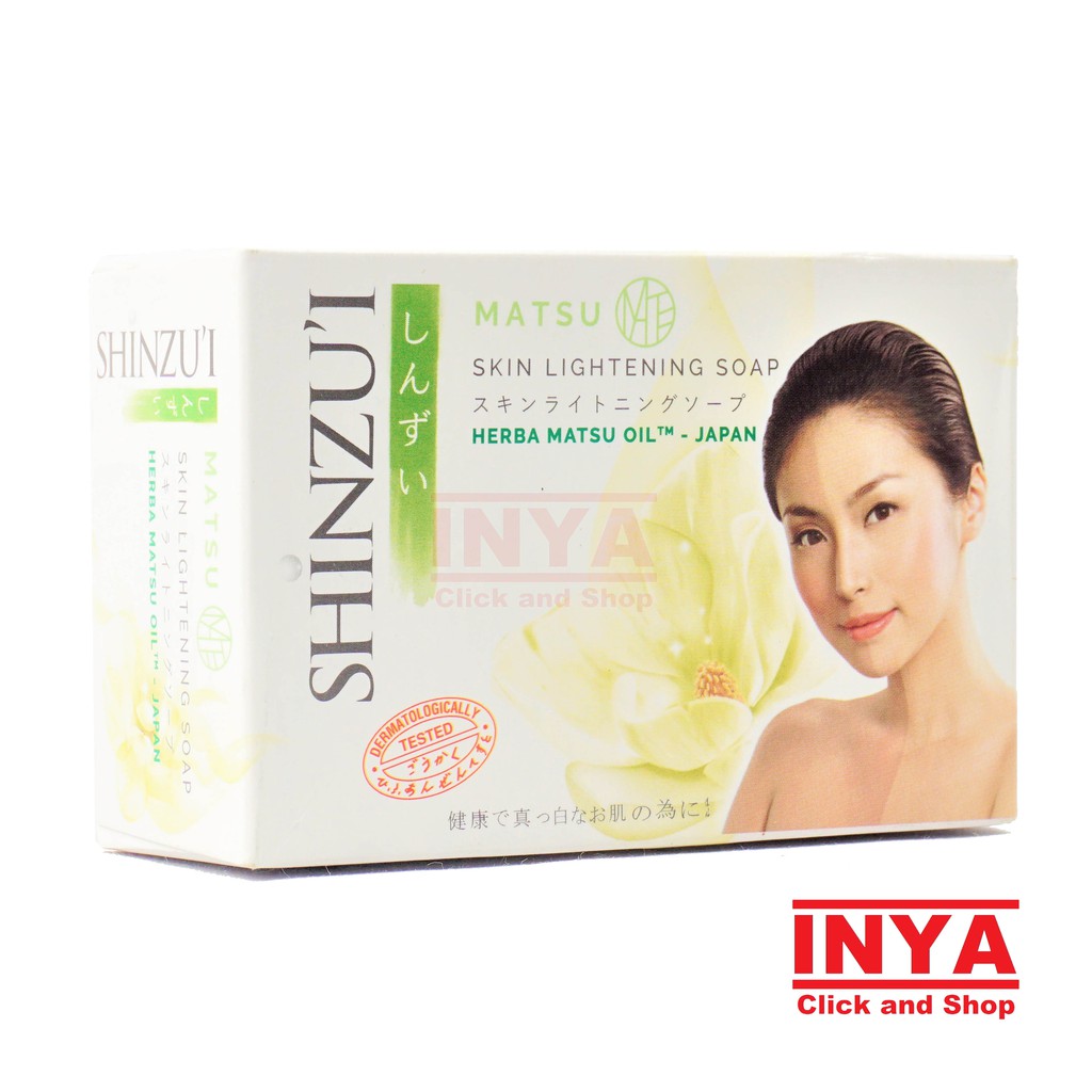 SHINZUI MATSU SKIN LIGHTENING SOAP BAR 85gr - Sabun Batang