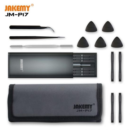 Jakemy 37 in 1 Obeng Set Portable &amp; Precision DIY Screwdriver JM-P17