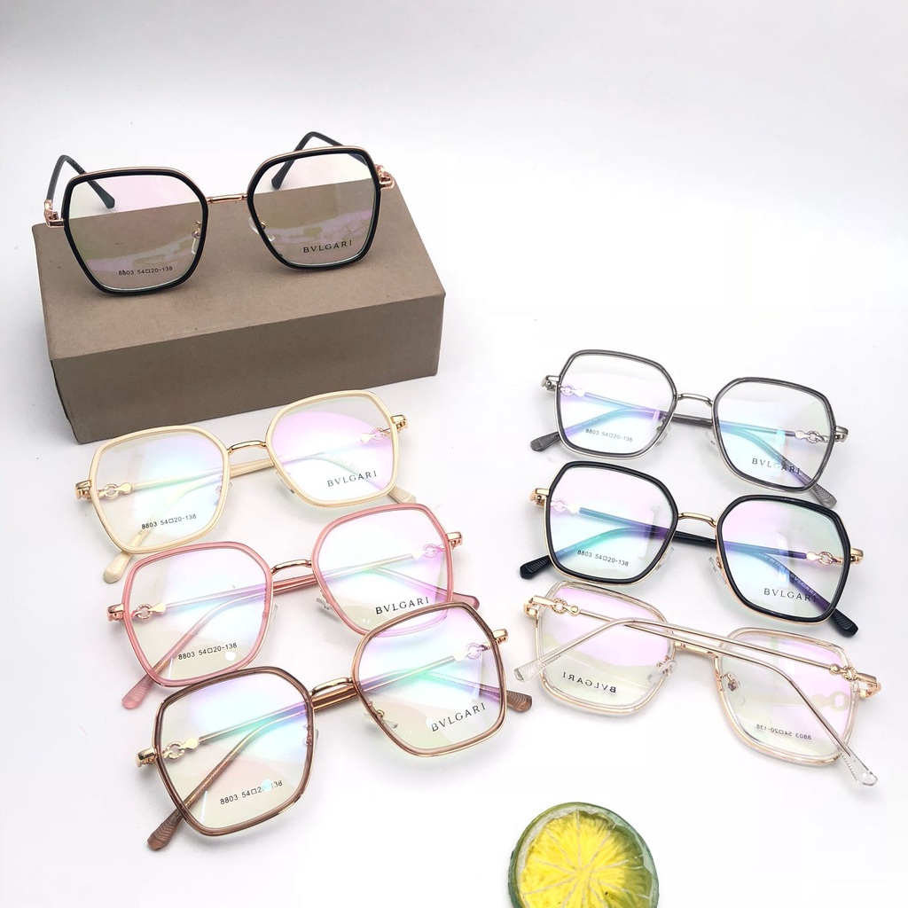 [PAKET] Frame Kacamata  Wanita style Korea terbaru | Photocromic Minus | bisa Request