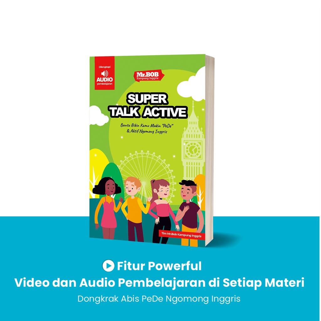 BUKU TALK ACTIVE MR.BOB