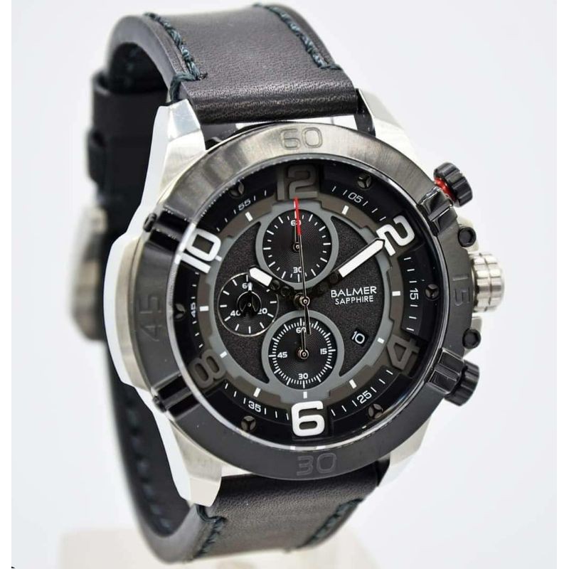 JAM TANGAN BALMER 8119 CHRONO KULIT ORIGINAL