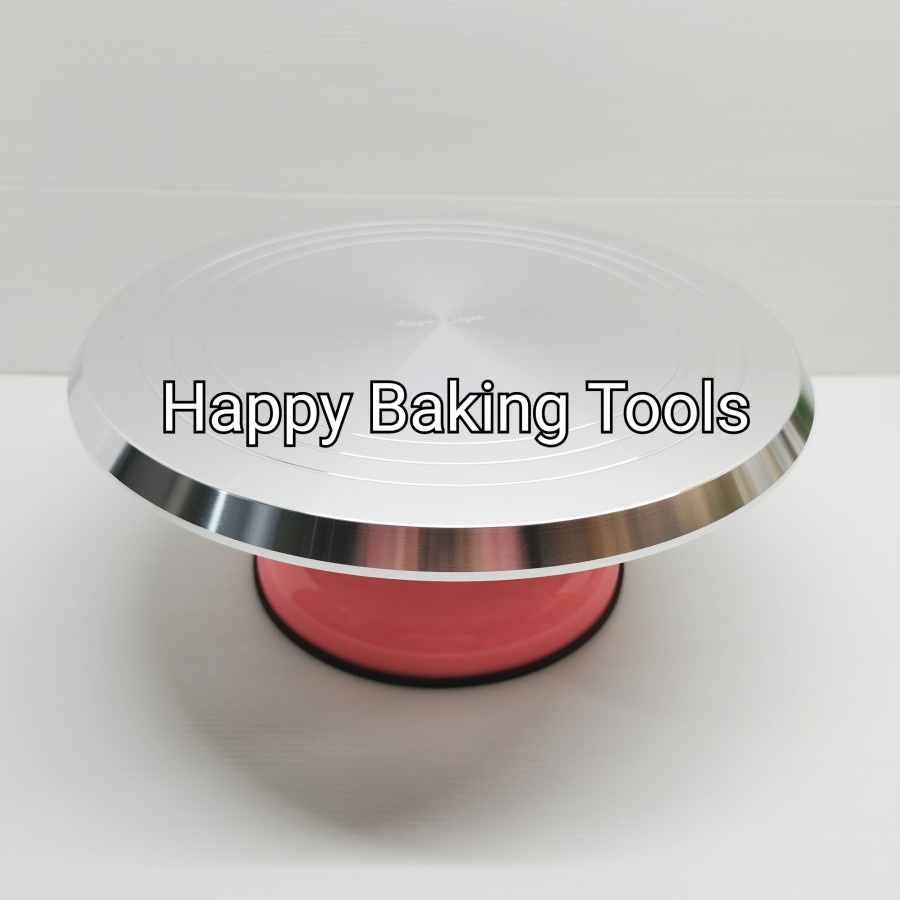 Turn table aesthetic colour, lazy susan meja putar dekor kue import, meja putar dekorasi birthday ca