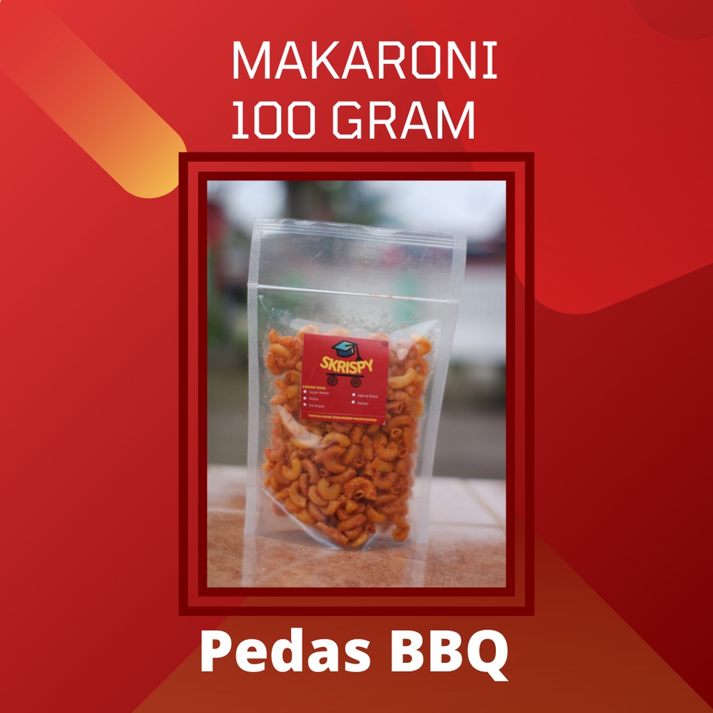 

Makaroni Pedas BBQ 100gram