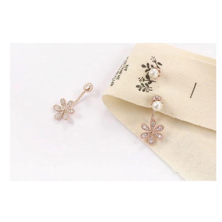 Anting fashion bentuk bunga daisy drop model korea terbaru imut lucu cocok untuk pesta dan hadiah