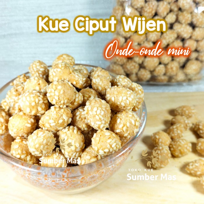 KUE CIPUT WIJEN ONDE MINI MANIS EKONOMIS - 125 GRAM - 10RB