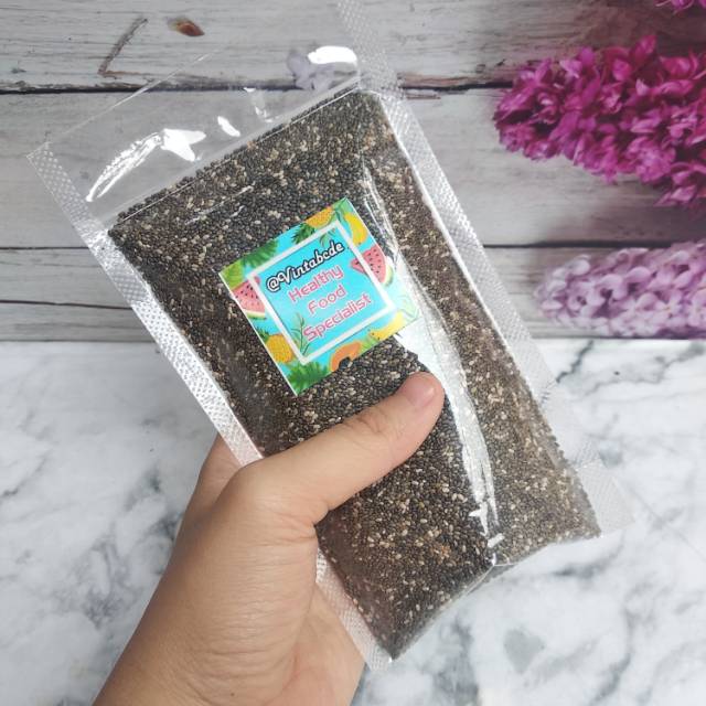 

Black organic chia seed 150gram