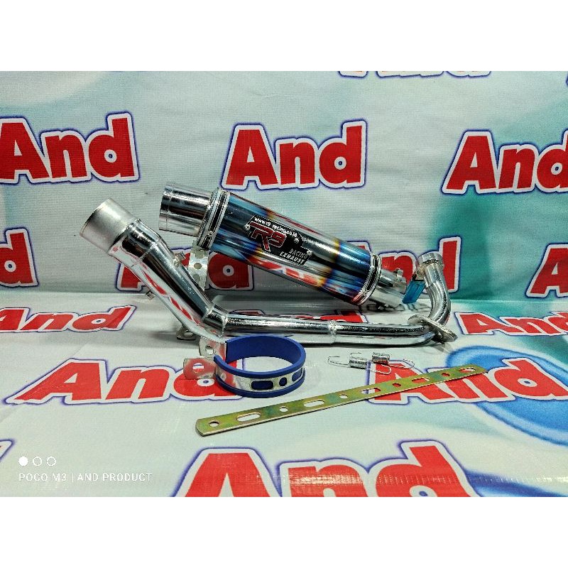 knalpot racing R9 yamaha mio sporty/mio smile/mio soul lama