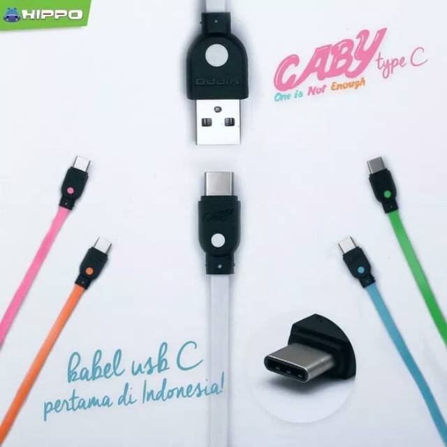 ecer Kabel data hipoo type c 2 meter hippo tipe c original