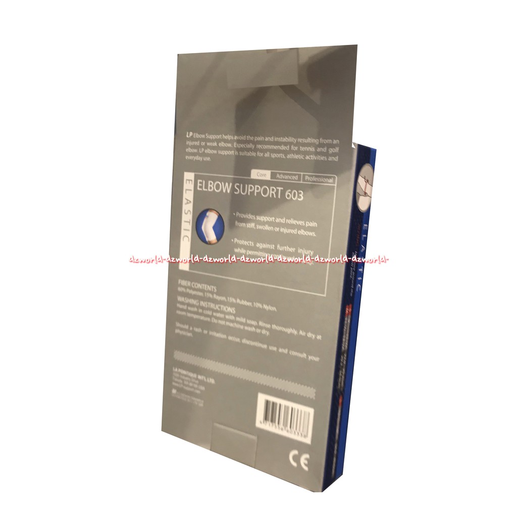 LP Elbow Support 603 Alat Pelindung Siku Tangan Putih
