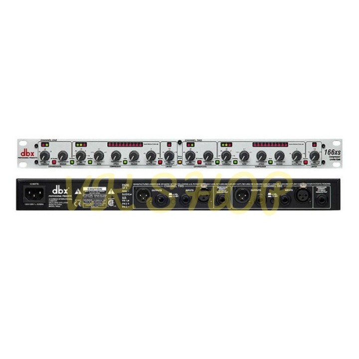 Compressor Limiter DBX 166 XS / DBX166XS / DBX 166XS - Silver GradeA++