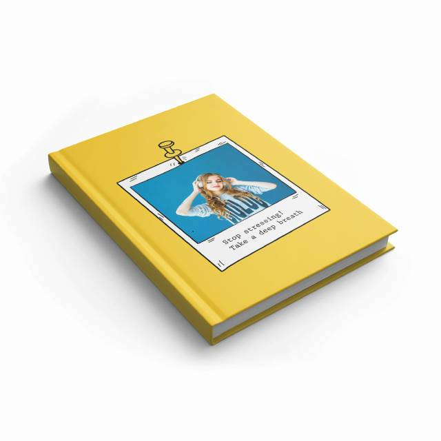 

Buku Catatan Custom Notebook Hardcover / Buku Tulis Ukuran A5 / Picture Book