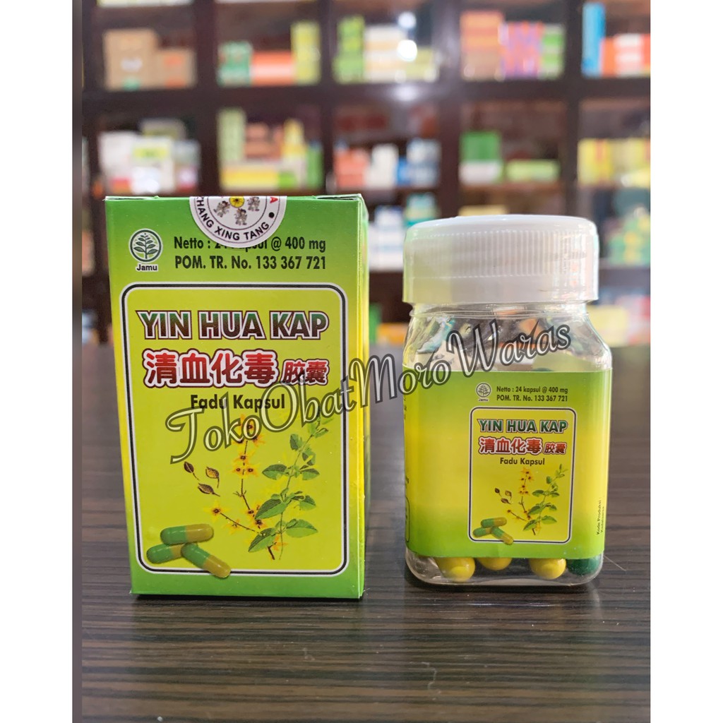 YIN HUA KAP/ Fadu kapsul - Obat gatal, darah kotor, bisul, alergi, panu