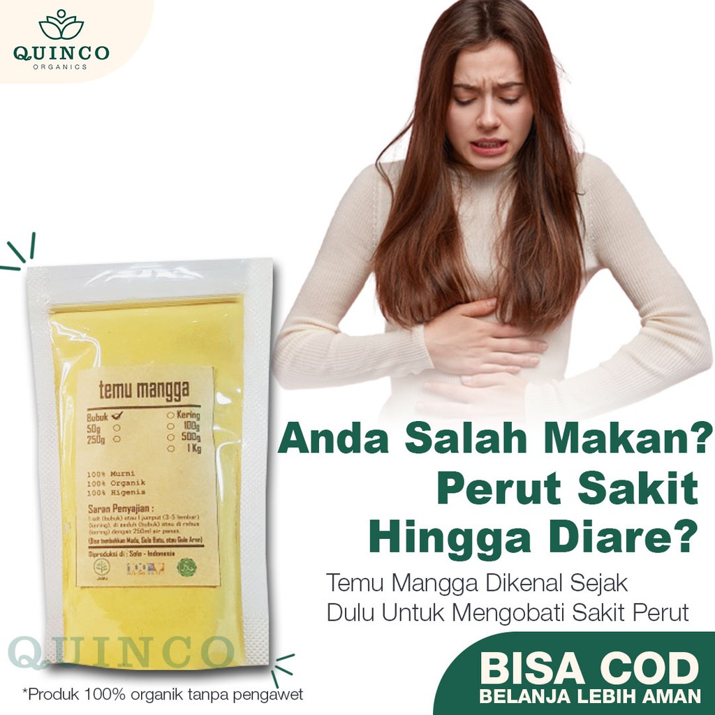 

Obat Asam Lambung Herbal Temu Mangga Bubuk R83 Obat Maag jsr Sehat Penambah Nafsu Makan 100 gram