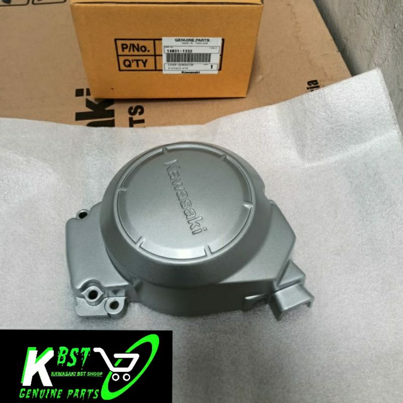 cover bak blok magnet silver Ninja kiss original kawasaki