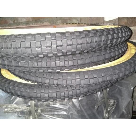 20 X 2.125 Ban Luar Sepeda Swallow,Ban Bmx Warna Hitam Kuning