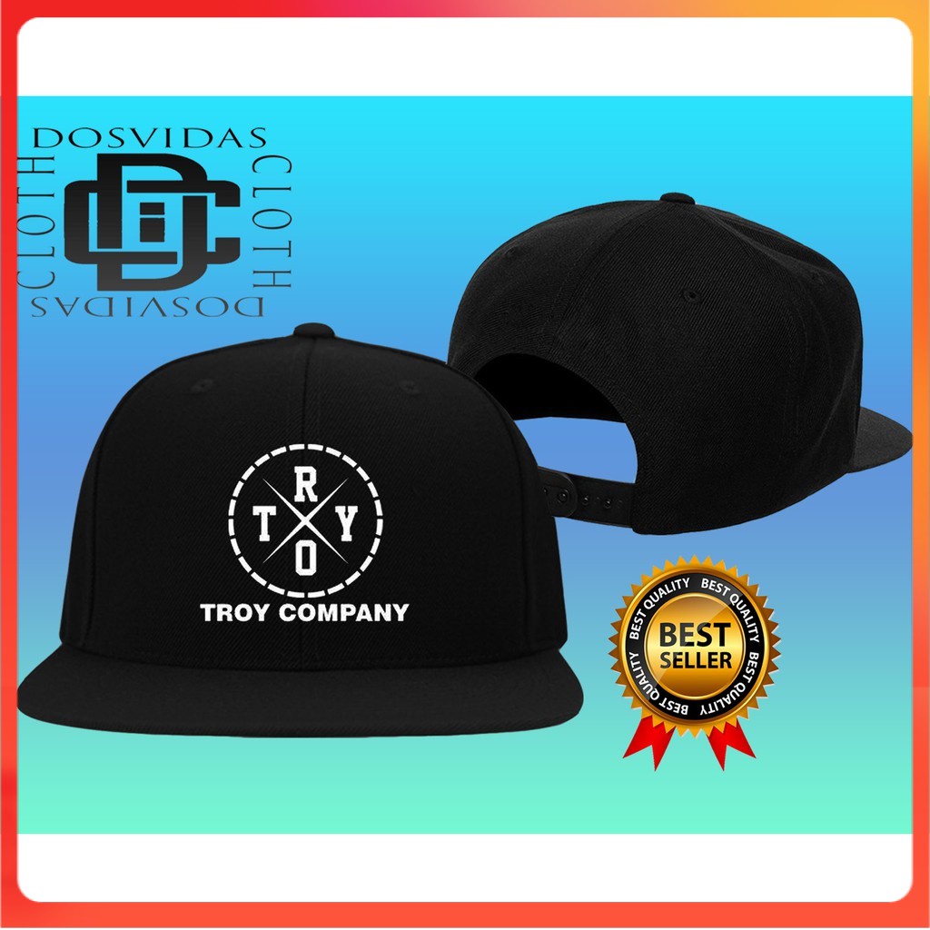 Import Quality Topi Snapback TROYCOMPANY Pria & Wanita TROY COMPANY COD