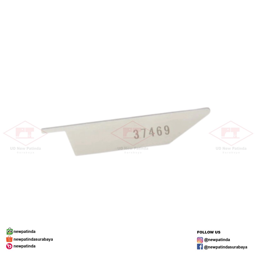 37469 Upper Knife / Pisau Atas Mesin Obras Yamato DCY 104