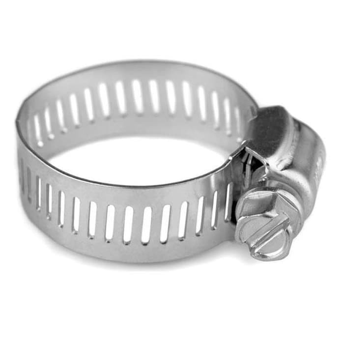 Klem Cincin Selang Gas / Air Stainless Hose Clamp 7/8&quot; In Inch