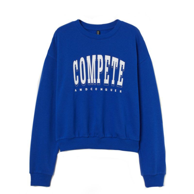 S - XXXXXL(6XL) SWEATER COMPETE BIGSIZE CrewNeck Biru Benhur Unisex Sweatshirt Newyork Compete hnm