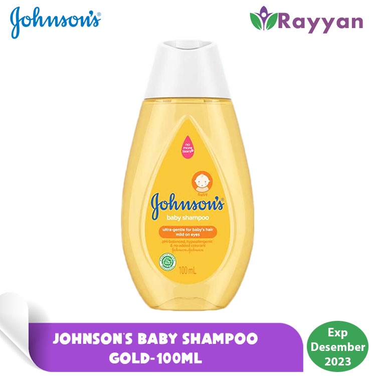 Johnson's Baby Shampoo Gold 100 Ml Lembut dan Wangi  | Shampoo Bayi Johnson's Gold| Shampoo Bayi Lembut dan Wangi