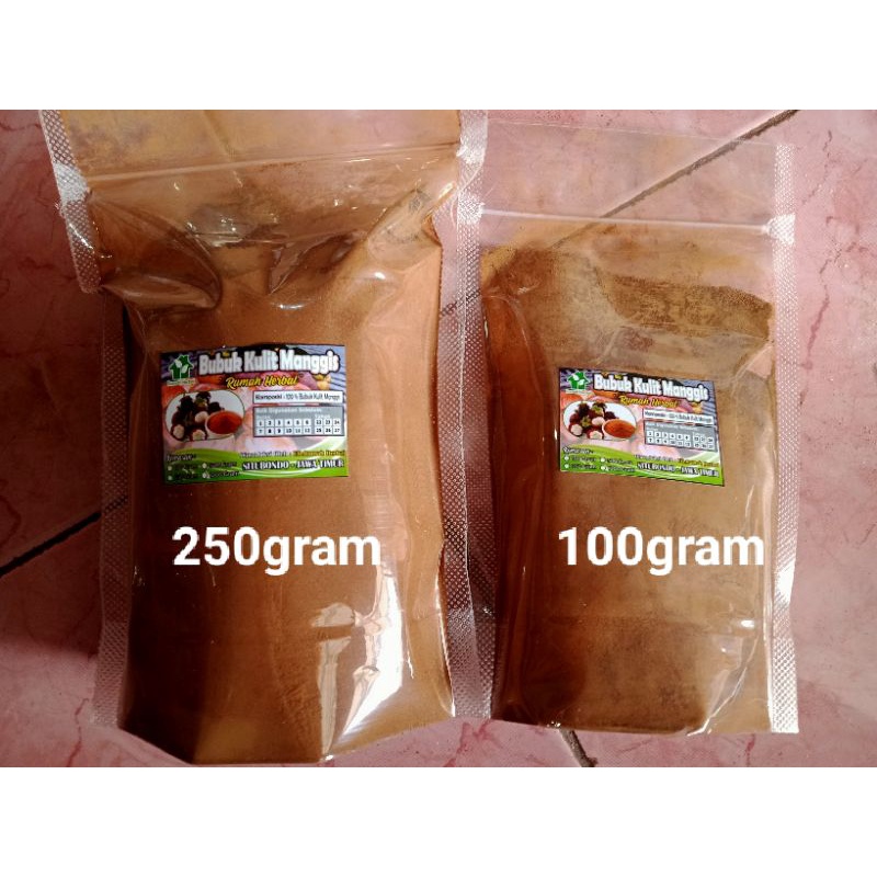 

Bubuk kulit manggis 250 gram