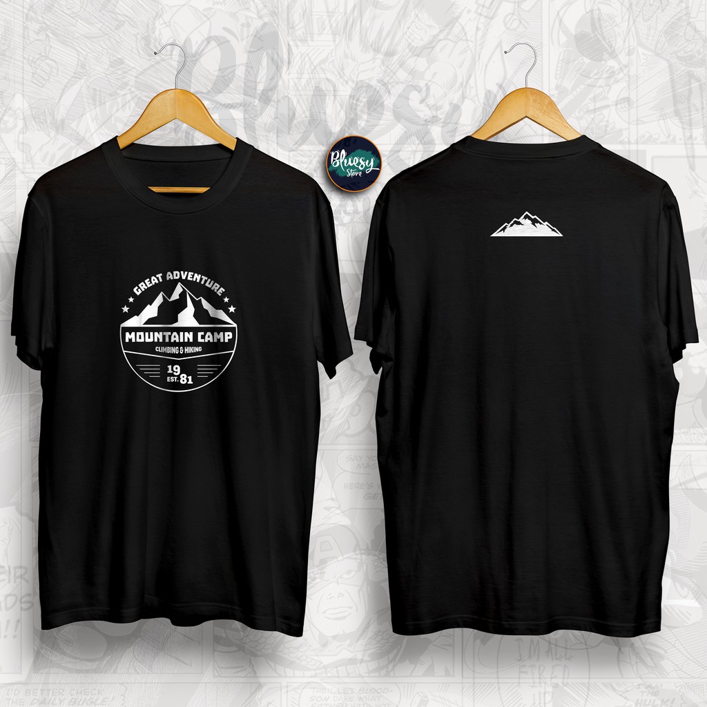 Kaos OUTDOOR GUNUNG KAOS PENDAKI HIKING SUNSET BAJU ANAK GUNUNG TUMBLR TEE