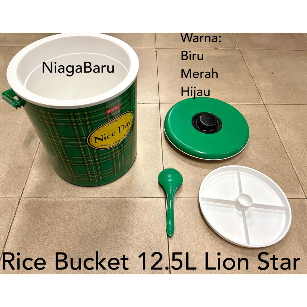 Lion Star RICE BUCKET 12.5 Liter / TERMOS NASI / ES LION STAR
