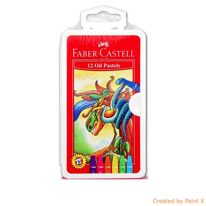 

Crayon Oil Pastel Faber Castell 12 Warna