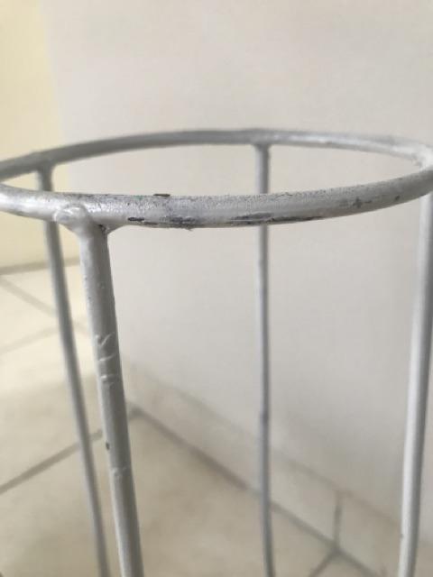 Rak Besi Standing Pot Bunga Artifisial Artificial Dekorasi Rumah Shabby Chic