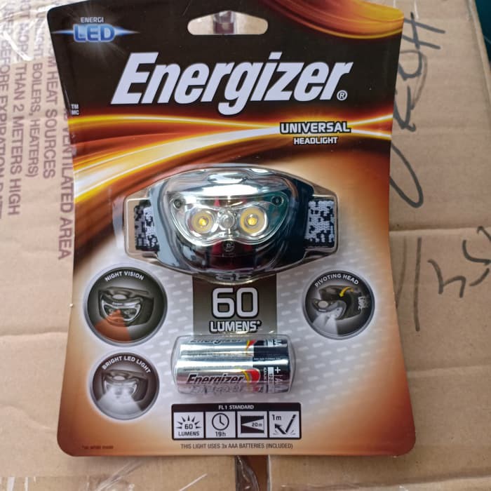 

Lampu Kepala LED 3lamp free 3 baterai