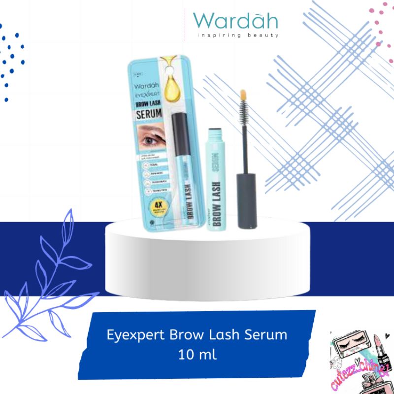 ☃Cutezz_Ching1☃Wardah Eyexpert Brow Lash Serum 10ml