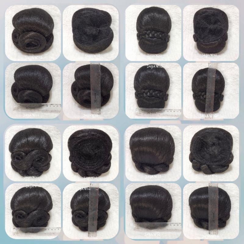 Sanggul Rambut Palsu Sanggul Rambut modern