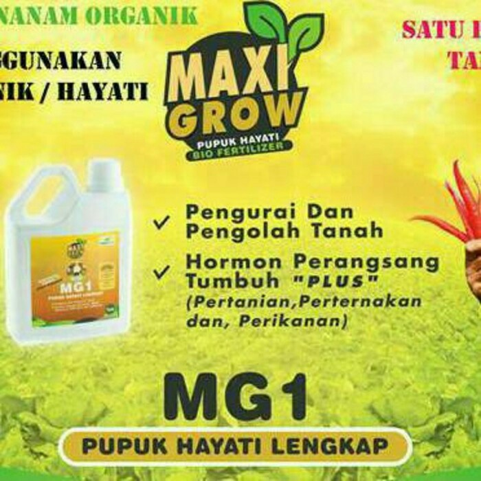 Pupuk cair hayati maxigrow MG1- maxigrow MG1