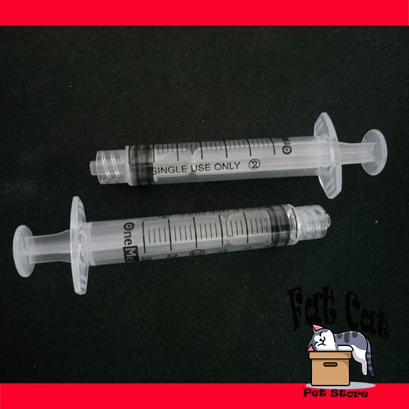 spuit sepetan pipet suntikan 3ml anjing kucing burung hewan
