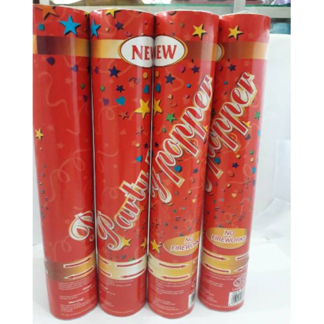 Party Popper Foil NCL 33 1P 30cm