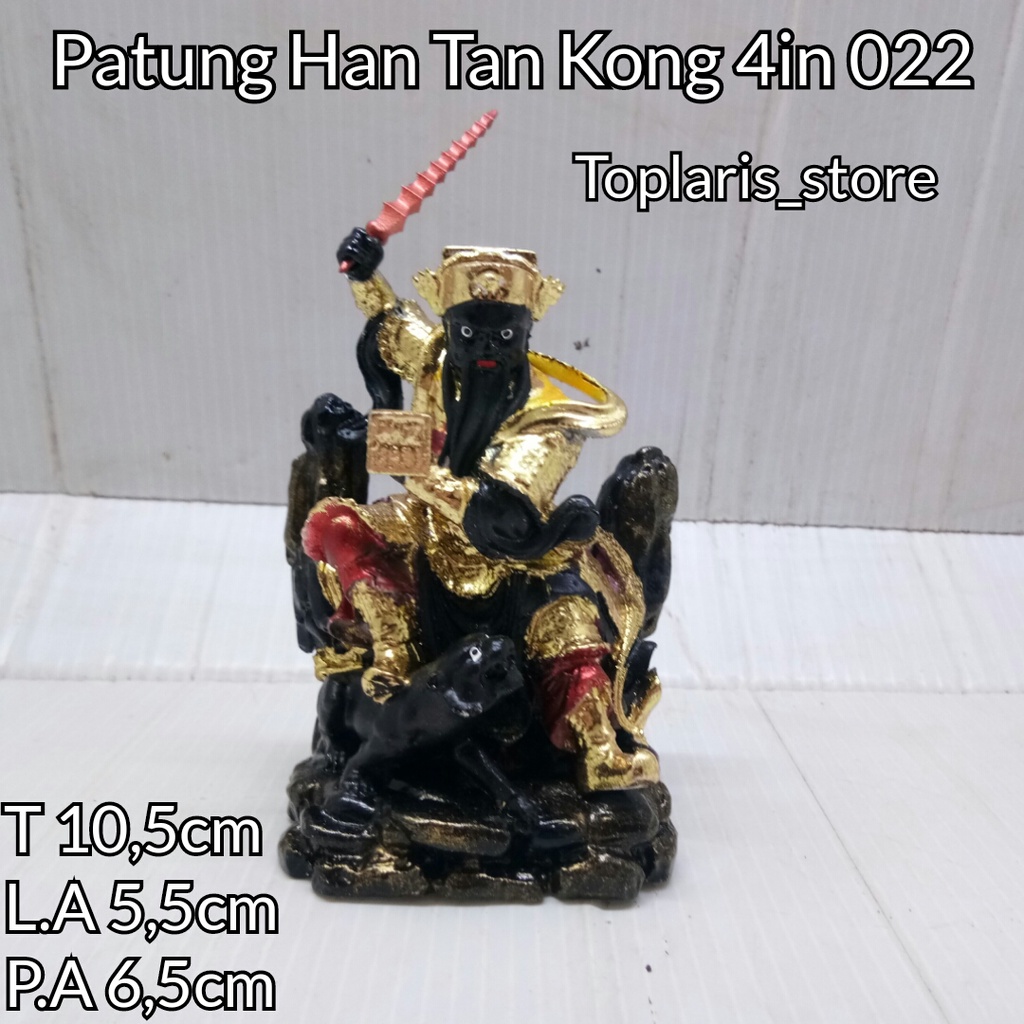 Patung Han Tan Kong 4in