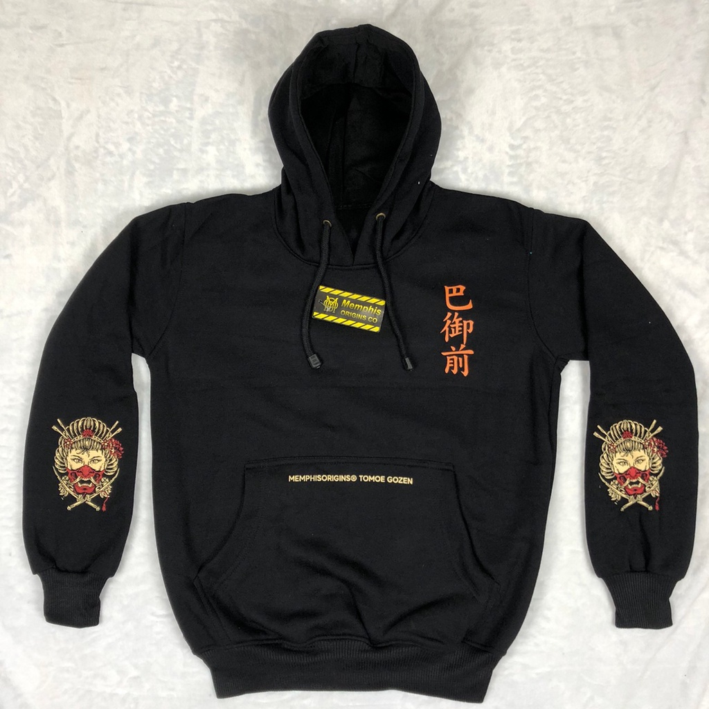 Jaket Hoodie Memphis Tomoe Gozen Pullover Sweater Pria Wanita Murah M-XXL