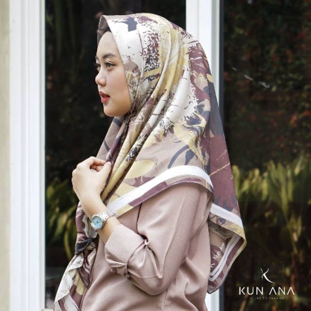 20 Koleski Terbaru Kerudung  Motif Warna  Army  Retired 