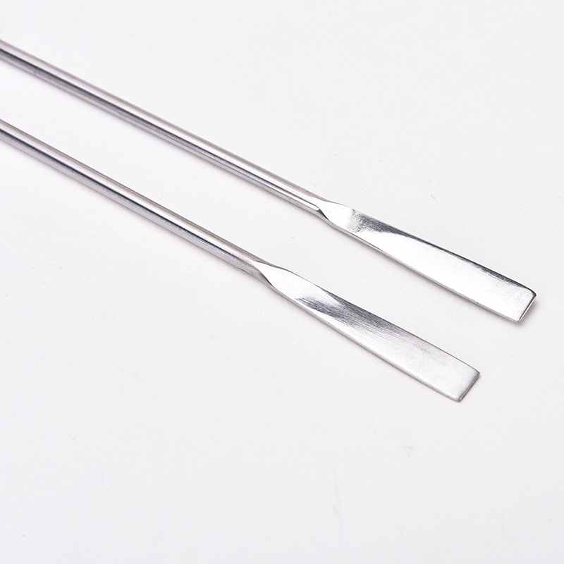 1pc Palet Spatula Bahan Stainless Steel Untuk Nail Art