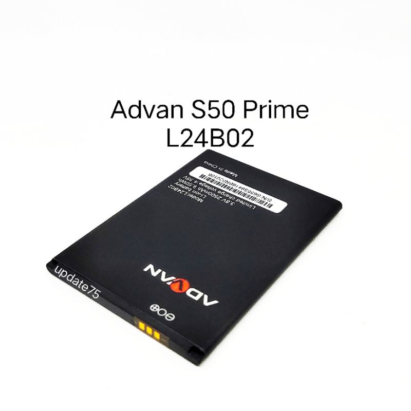 Baterai Advan S50 PRIME model L24B02 original