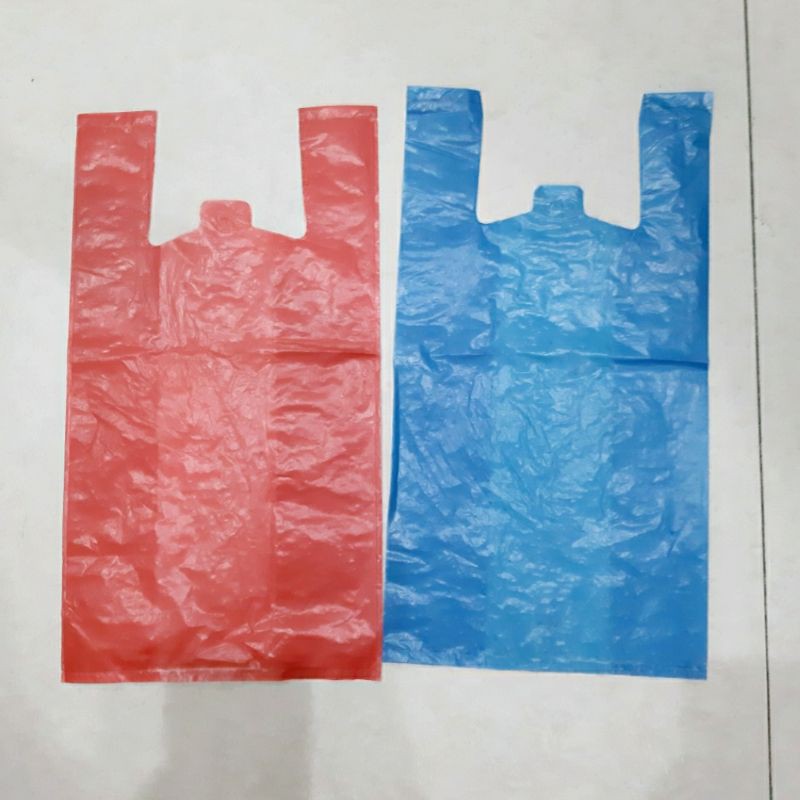 Kantong Plastik Kresek uk 21x40 cm WARNA - GROSIR