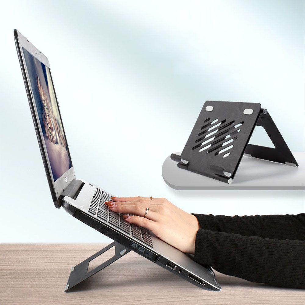 Stand Laptop Agustina Portable Cooling Stand Aksesoris Notebook Stand Tablet PC Lipat Stand Notebook