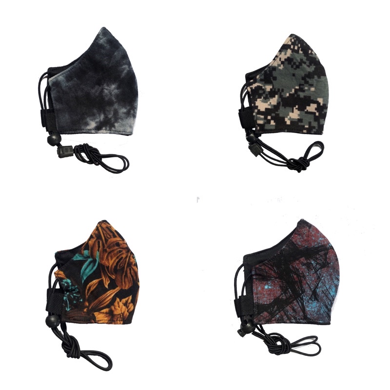 MASKER KAIN MOTIF TALI PREMIUM