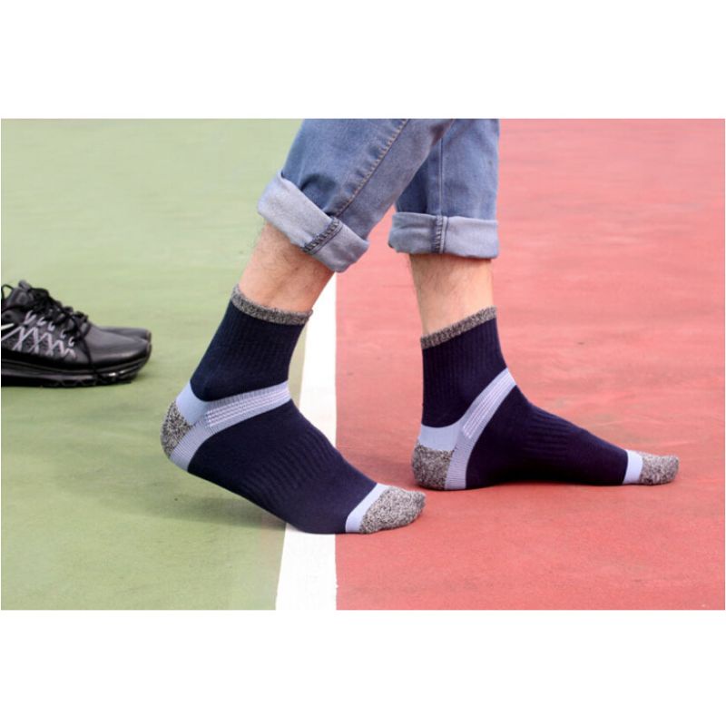 Kaos Kaki Olahraga Outdoor Sport Socks - T73001 - Dark Blue