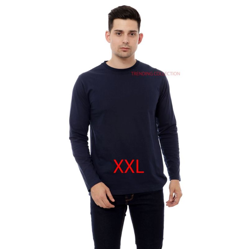 Kaos Lengan Panjang cotton combed 30s