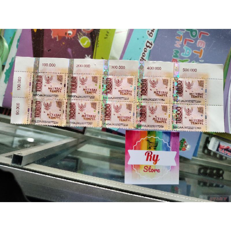 

MATERAI 10.000